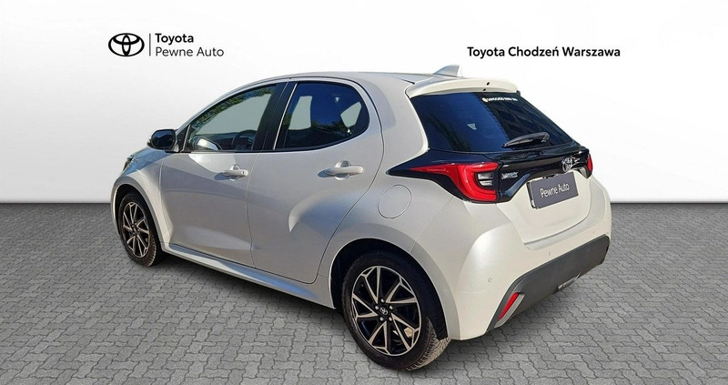 Toyota Yaris cena 74900 przebieg: 56832, rok produkcji 2021 z Barwice małe 352